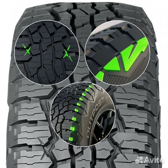 Nokian Tyres Outpost AT 235/70 R16 109T