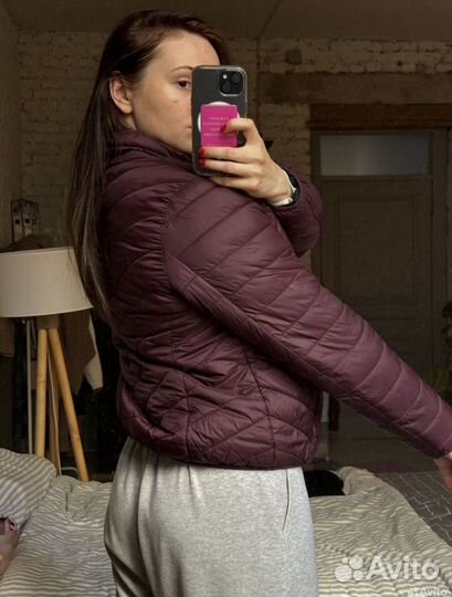 Куртка женская 44 бордовая