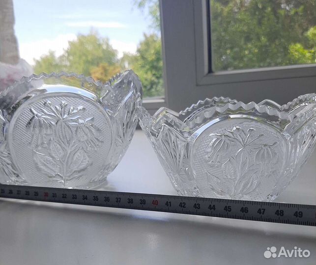 Ваза хрустальная СССР