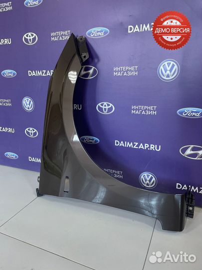 Крыло Hyundai Solaris (2010-2017) правое кофейный