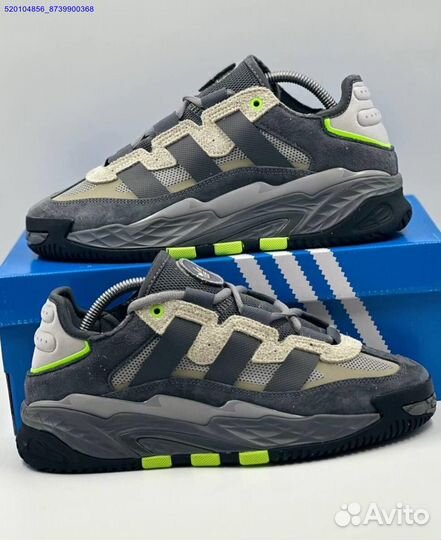 Кроссовки Adidas Niteball Grey (Арт.28255)