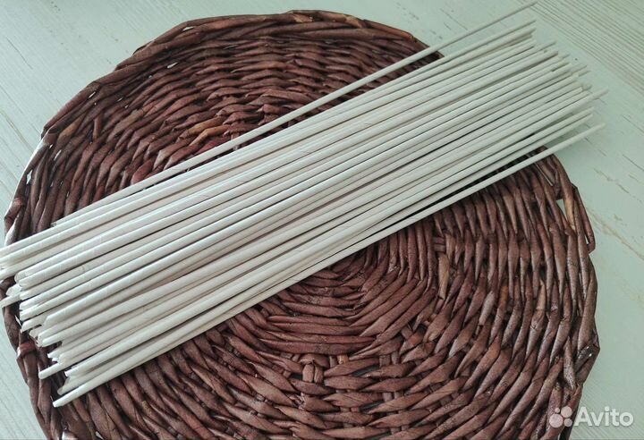 Трубочки из бумажной лозы