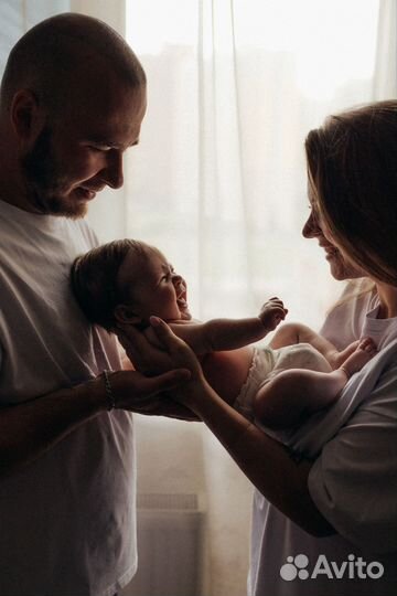 Семейный, детский, домашний фотограф новорожденных