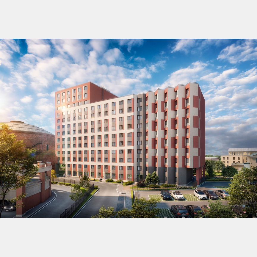 Апартаменты-студия, 30,6 м², 2/13 эт.