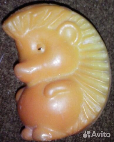 Ёжик игрушка старенькая детская пластик СССР