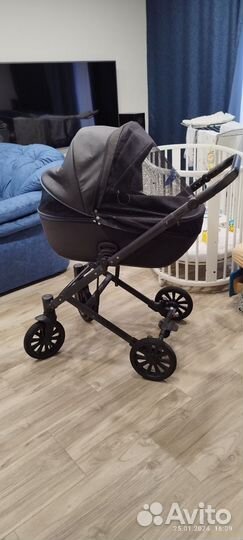 Коляска Anex cross 3 в 1 с креплением isofix