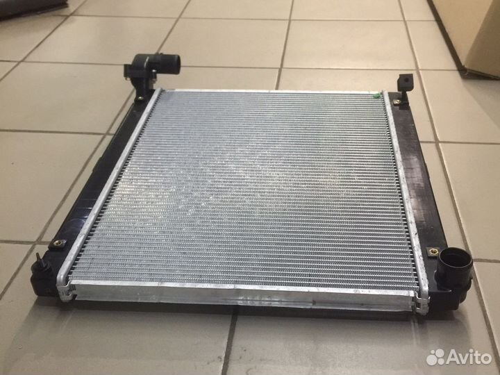 Радиатор охлаждения ГАЗель Бизнес алюм. 2-ряд