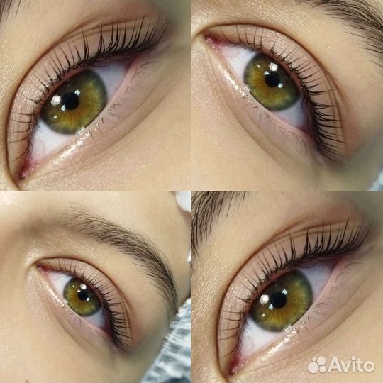 Ламинирование ресниц+покраска+ботокс