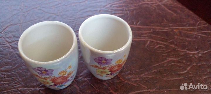 Две рюмки керамика