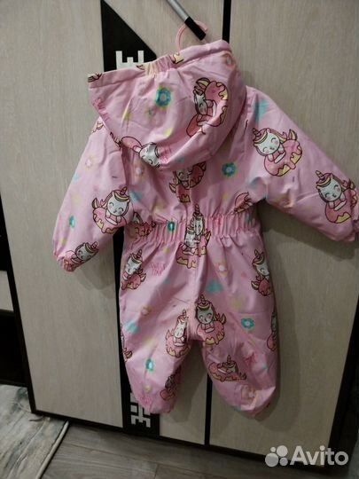 Комбинезон демисезонный для девочки 74 80
