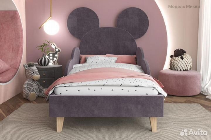 Детская кровать с бортом