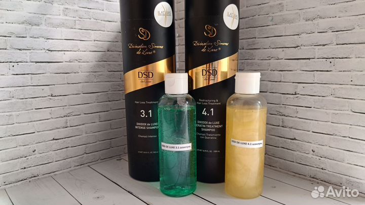 DSD DE luxe шампуни