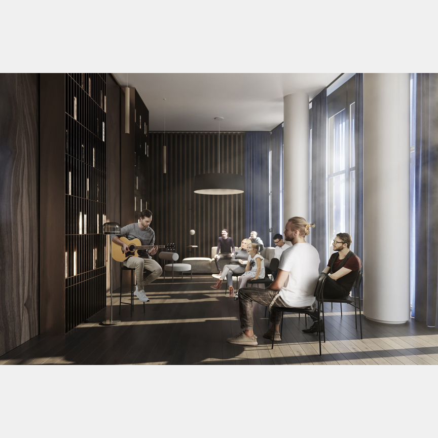 1-к. квартира, 43,4 м², 53/55 эт.