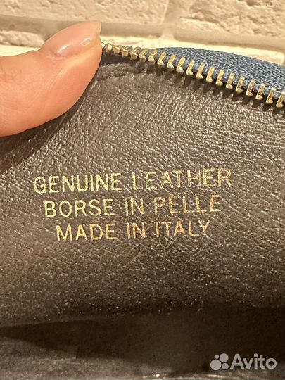 Сумка borse IN pelle натуральная кожа Италия