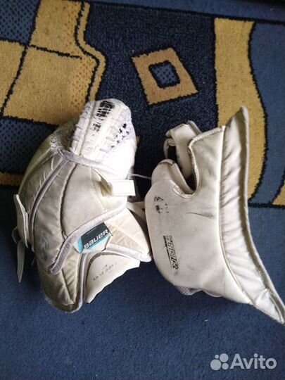 Блин и ловушка вратаря Bauer