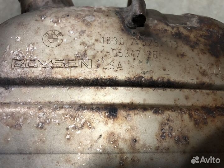 Глушитель BMW X5 E53 пара