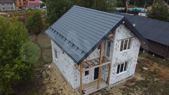 Коттедж 112 м² на участке 7 сот.