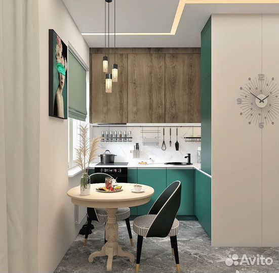 Кухонный гарнитур угловой