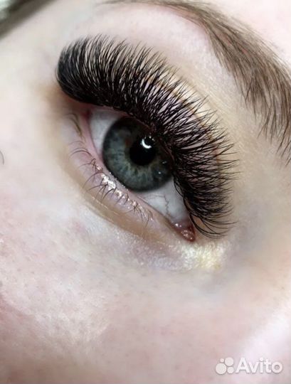 Наращивание ресниц на дому