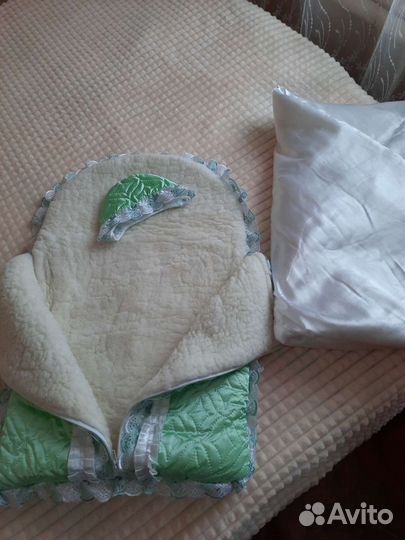 Детский зимний конверт