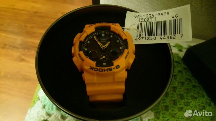 Часы casio GA-100A-9AER