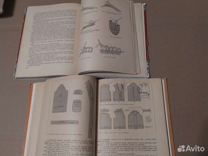 Книги советские по шитью, рукоделию