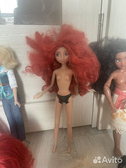 Куклы принцессы дисней и барби мини