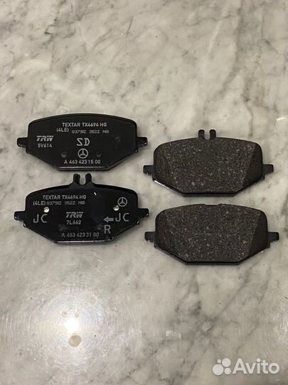 Колодки тормозные задние Mercedes-Benz Gle / Gls