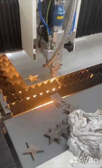 Лазерная резка металла сварка гибка