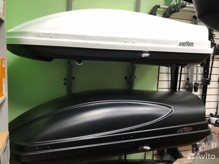 Автобокс Koffer A-430 белый глянец