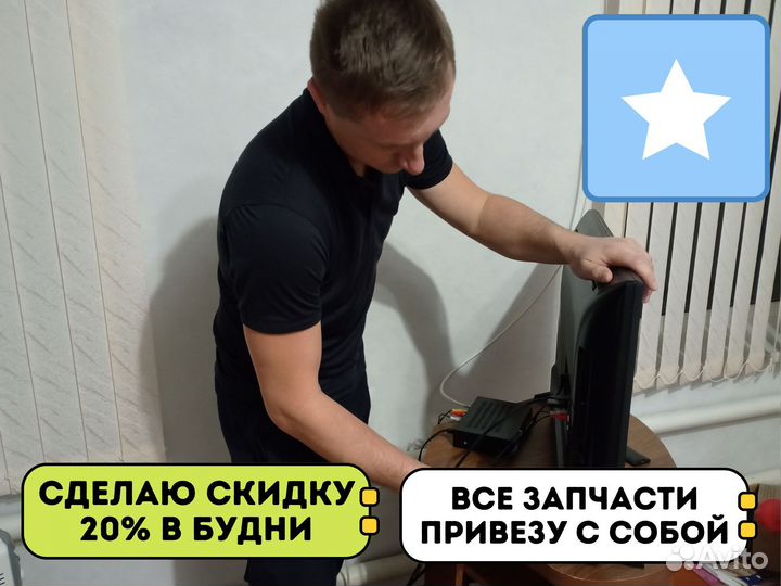 Ремонт телевизоров. Ремонт игровых приставок