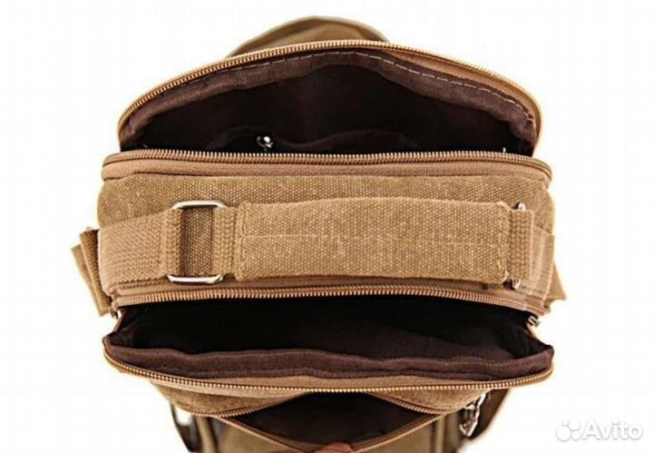 Мужская холщовая сумка