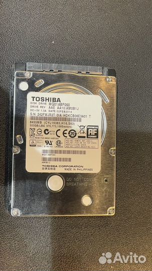 Toshiba 500 gb 2.5 Жесткий диск для ноутбука