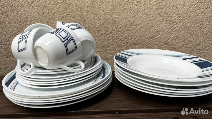 Набор столовой посуды на 6 персон bormioli rocco