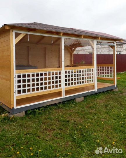 Мягкие окна для веранды