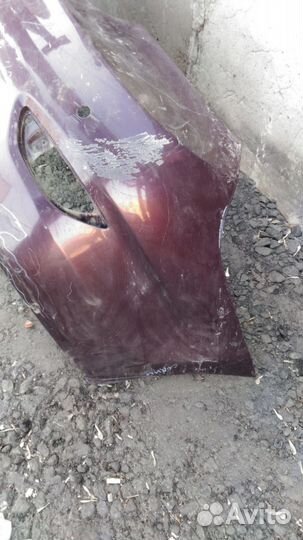 Бампер задний Хендэ Солярис после 010г