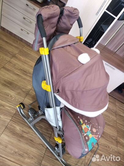 Санки коляска ника