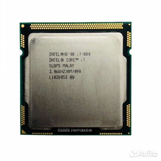 Сокет 1156 Intel Core i7-880 slbps