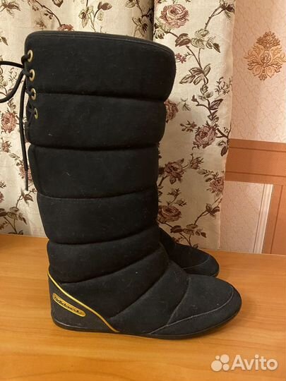 Сапоги натуральная замша зимние р.35,5 Adidas