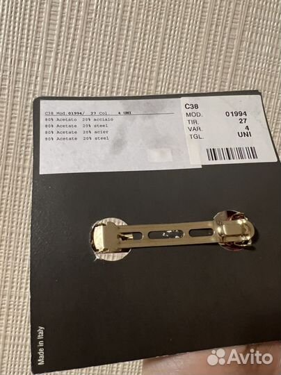 Заколка для волос Etro оригинал