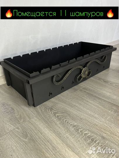 Мангал разборный с печью под казан