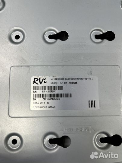 Видеорегистратор rvi