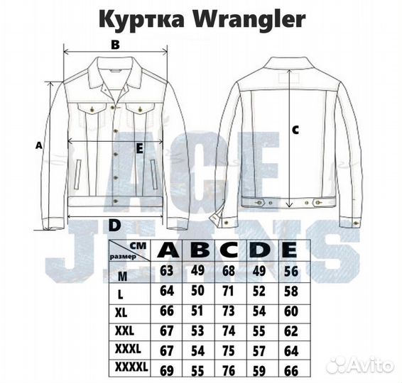 Джинсовая куртка Wrangler
