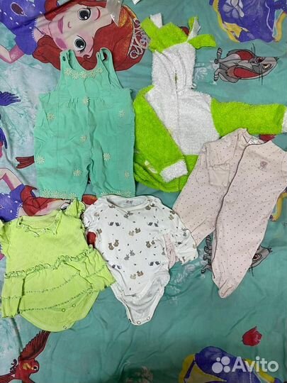 Детские вещи пакетом для девочек