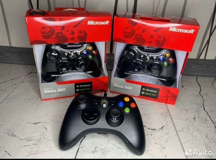 Джойстик xbox 360 проводной подходит для компа