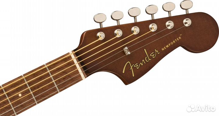 Гитара Fender Newporter Player All-Mahogany