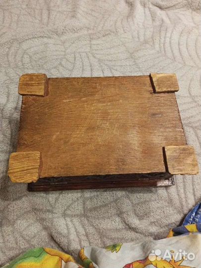 Деревянная шкатулка, старинная