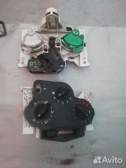 Блок управления печкой Логан (без кондиционера)