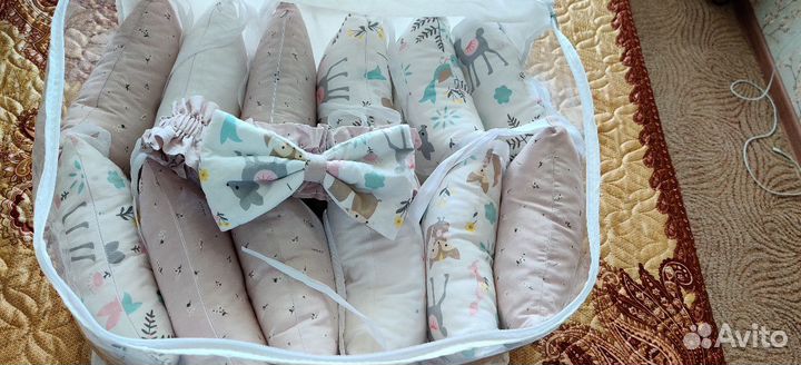 Бортики в кроватку