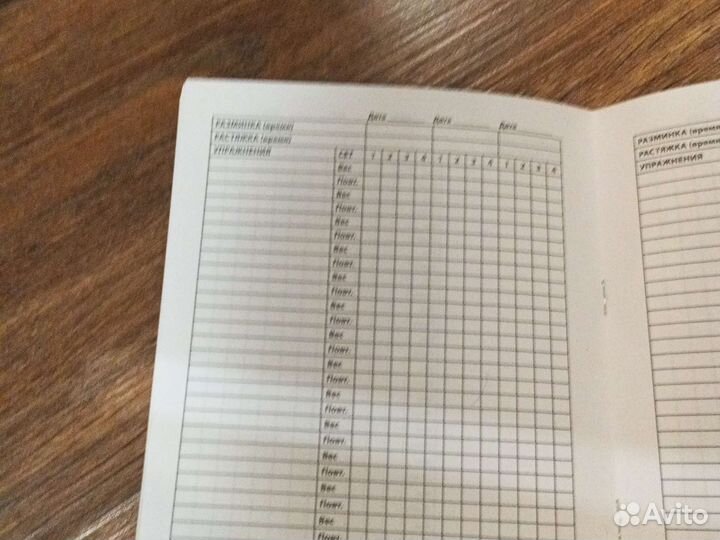 Дневник спортсмена